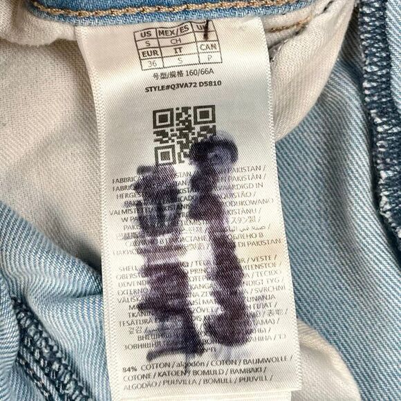 Guess Los Angeles Pull-on Fringe Bottom Shorts Small - Picture 4 of 11